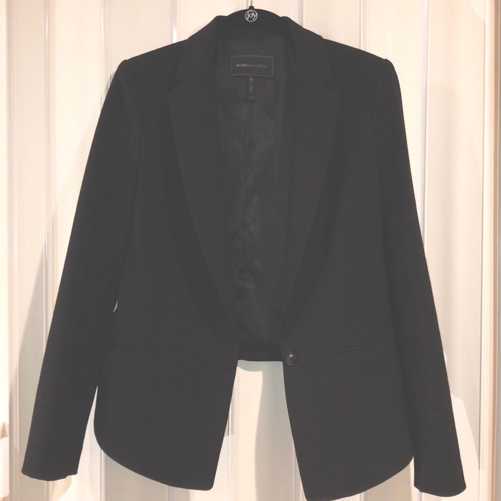 Bcbg maxazria black blazer